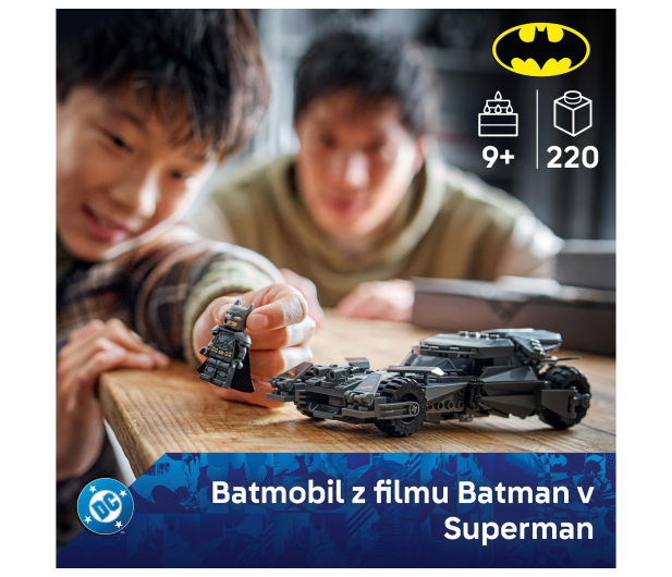 LEGO DC Batman 76331 Batmobil z filmu Batman v Superman - 1488457 - zdjęcie 8